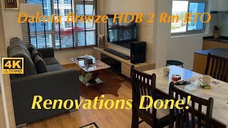 HDB BTO 2Room Flexi 46sqm  Showflat  Singapore [upl. by Airebma]