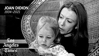 Joan Didion masterful essayist novelist and screenwriter dies at 87 [upl. by Namhar324]