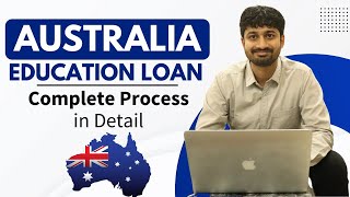 Education Loan Process For Australia  Australia Education Loans Explained  2024 Guide [upl. by Adnwahsat217]