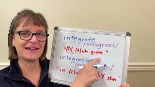 How to Pronounce Integrate and Integration Words with ate and ation [upl. by Atworth]