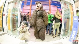 Nikolaus und Krampus zu Besuch beim Interspar NussdorfDebant [upl. by Adlemi]