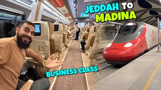 Jeddah se Madinah ka safar wo bhi business class train mein 😍🚆 [upl. by Amieva985]