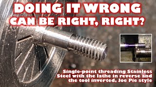 Threading Stainless rod Joe Pieczynski style [upl. by Eiboh808]