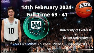 University of Exeter II v Solent University [upl. by Naus]