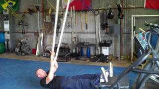 diy rope climb exercise apparatus [upl. by Odraode]