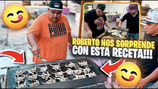 ROBERTO EL TAQUERO Y SU RECETA SECRETA codornices asadas PATRON NETO [upl. by Orapma]