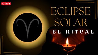 RITUAL ECLIPSE SOLAR EN ARIES2024 astrología mexico prediciones tarot love españa argentina [upl. by Albie]