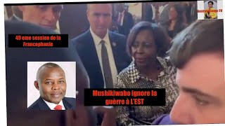 Mushikiwabo refuse de mentionner la guèrre de L’EST lors de son intervention la presse 🇨🇩réagît [upl. by Anelim968]