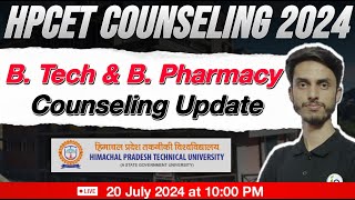 HPCET B Pharmacy amp BTech Counselling latest update  Inspiring Agricon [upl. by Anilrats]