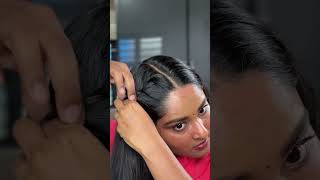 🎀Rope twist braid tutorial🎀 🌸🌼Onam Hairstyle🌼🌼 hairstyle onamhairstyle hairtutorial braids [upl. by Sajovich299]