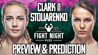 UFC 276 JessicaRose Clark vs Julija Stoliarenko  Preview amp Prediction [upl. by Laup988]