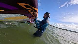 4K windsurfing Makkum beach 26 sept 2024 [upl. by Watanabe]