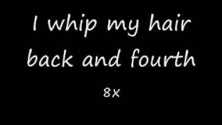 Whip My hair remix Lyrics [upl. by Einyaj49]