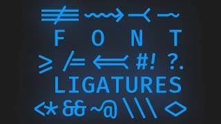 Setting Up Font Ligatures in Visual Studio Code in 5 Minutes [upl. by Eniamsaj]