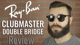 RayBan Clubmaster Double Bridge Review [upl. by Atsillac661]