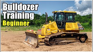 Bulldozer Training Beginner  Heavy Equipment Operator Training [upl. by Lonnard]