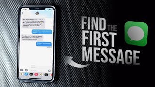 How to See First iMessage without Scrolling multiple methods [upl. by Balf]