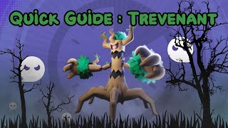 Quick Guide Trevenant  Pokemon Unite [upl. by Adok889]