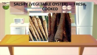 SALSIFY VEGETABLE OYSTER — FRESH COOKED​ SALSIFY VEGETABLE OYSTER — FRESH COOKED​ [upl. by Essined]