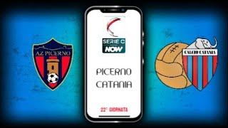 PICERNO Vs CATANIA  SERIE C  22° Giornata  live livestream [upl. by Brewer]