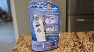 Costco Exergen SmartGlow Temporal Scanner Thermometer Review [upl. by Ahseid]