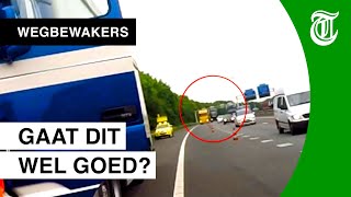 Levensgevaarlijke situatie op A28  WEGBEWAKERS 10 [upl. by Undis]