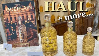 Guerlain Paris Perfume Haul ➕extras MUST SEE for Guerlain fans [upl. by Anaeed385]