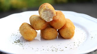 NO CREERÁS lo BUENAS y JUGOSAS que quedan estas croquetas de jamón con Thermomix [upl. by Rotow]