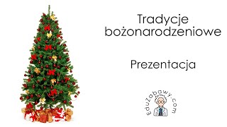 Prezentacja Tradycje Bożonarodzeniowe dla dzieci przedszkolaków uczniów Film edukacyjny [upl. by Amisoc]