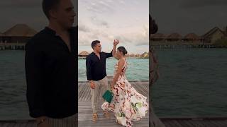 Honeymoon 🏝️✨🤍 maldives maldivesbeach honeymoon love lover couple couples [upl. by Mobley]