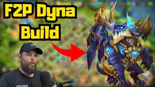 Building a Beast F2P Dynamica  Castle Clash [upl. by Arras]