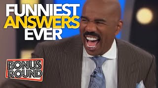 FUNNIEST STEVE Harvey Family Feud Answers amp Moments EVER [upl. by Oppen]