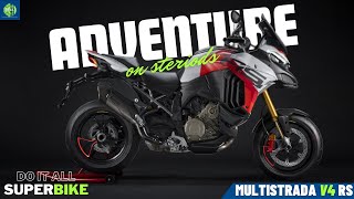 Ducati Multistrada V4 RS The adrenalinepacked experience [upl. by Trinl]