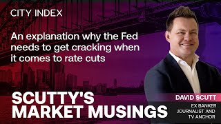 An explanation why the Fed needs to get cracking when it comes to rate cuts marketupdate [upl. by Averell688]