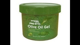 Ampro Pro Styl Olive Oil Gel  Product Review [upl. by Esaj]