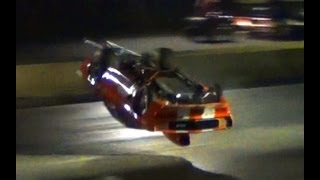 Michael Martin quotThe Juice Manquot Huge Wheelstand then Crash at Yellowbullet Nats [upl. by Camila]