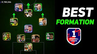 All Best Formations in eFootball 2024 Mobile  Best Formation eFootball 2024 🔥 [upl. by Enaffit]