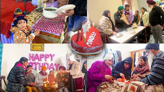 Salon ch kita celebrate birthday  Staff walo Surprise milya BIRTHDAY VLOG [upl. by Essilrahc]