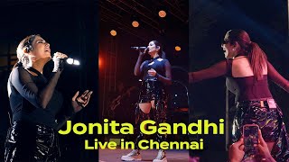 Jonita Gandhi Live Concert in Chennai  Arabic Kuthu Performance  Anirudh Tamil Songs [upl. by Mavis]