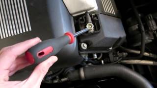 BMW E39 Engine Battery Terminal Replacement [upl. by Nellad]