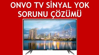 Onvo TV Sinyal Sorunu Çözümü  Sinyal Yok Uyarısı Giderme [upl. by Nickolas489]