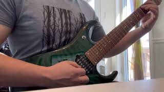 Dream Theater  Endless Sacrifice  raw audio  solo cover  Jeremy Page [upl. by Ainesell]