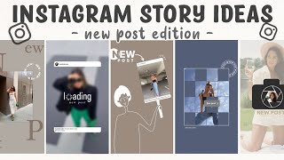 6 Creative ‘NEW POST’ Instagram Story Ideas  using the IG APP ONLY  pt4 [upl. by Aillicsirp199]