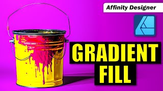 Become a Gradient Guru The Fill Tool in Affinity Designer [upl. by Cerys]