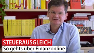 Steuern sparen mit Finanzonline [upl. by Atsirtal]