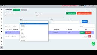Einvoice Bulk filing in KAAPAN [upl. by Eednim]