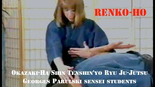 OkazakiHa Shin Tenshinyo Ryu JuJutsu  Renko Ho luxationsrestraining technics [upl. by Lem]