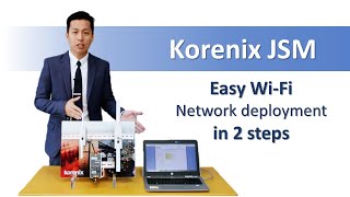 Easy WiFi Network Deployment in 2 steps with Korenix JSM  Korenix Technology [upl. by Gimpel]