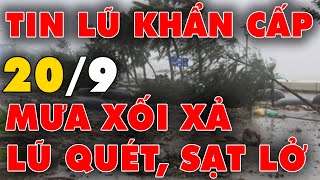 🔥 TIN LŨ KHẨN CẤP Miền Trung tiếp tục mưa dông lớn cảnh báo lũ quét sạt lở đất ở nhiều nơi [upl. by Naitirb]