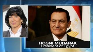 Exclusive Hosni Mubarak Remarks on Barack Obama US Christiane Amanpour Interviews 242011 [upl. by Nore140]